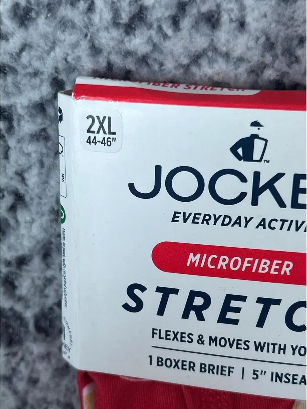 MEN'S JOCKEY BOXER BRIEFS SIZE 2XL (44-46) 5